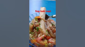 SOP kaki sapi
