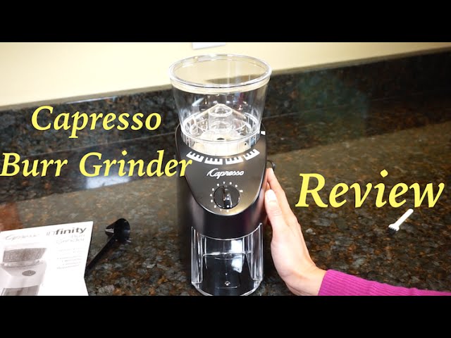 Capresso Infinity Conical Electric Burr Coffee Grinder & Reviews