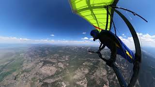 Hang Gliding Crash Landing at Lakeview