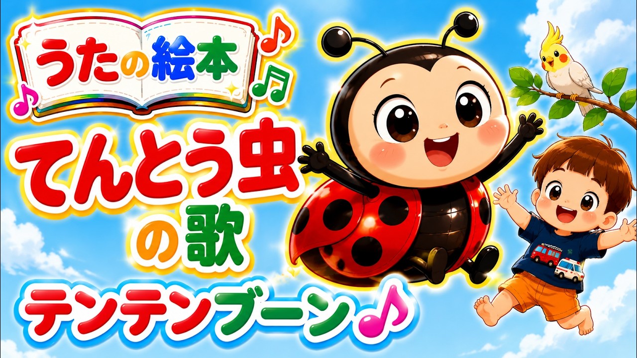テンテンブーン♪ver.フル｜虫と自然が楽しくなる子どもの歌｜Bとオー