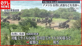 【バイデン政権】台湾に1500億円相当の“武器売却”へ　中国のさらなる反発は必至