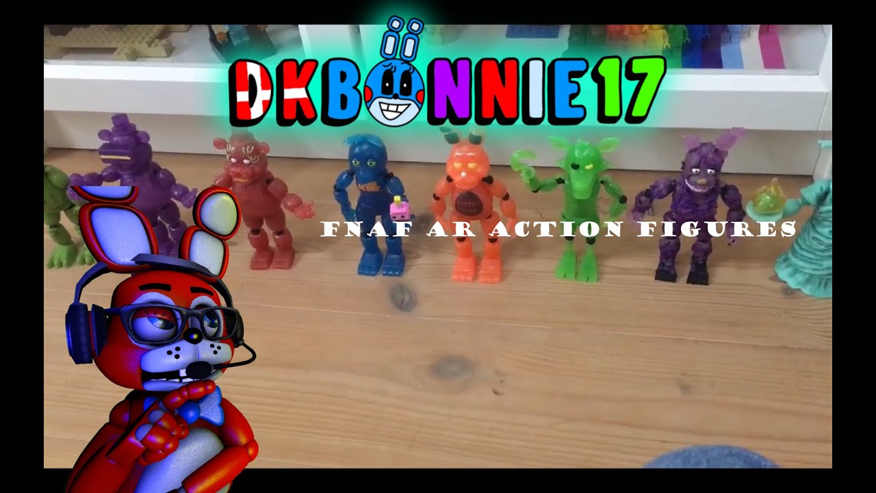 Fnaf AR Action figures review YouTube