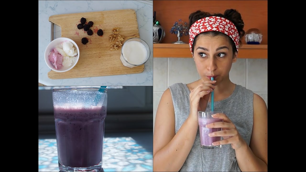 Böğürtlenli Shake Böğürtlenli Shake