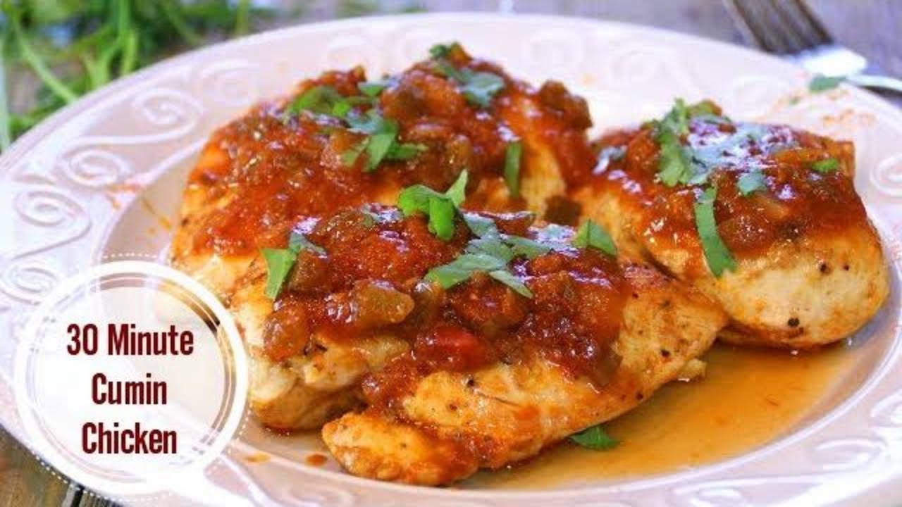 One Pan Cumin Chicken in 30 Minutes