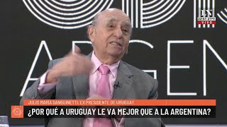 Carlos Pagni mano a mano con Julio María Sanguinetti, ex presidente de Uruguay