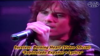 Survivor- Burning Heart (Rocky IV) Subtitulado Esp.+ Lyrics