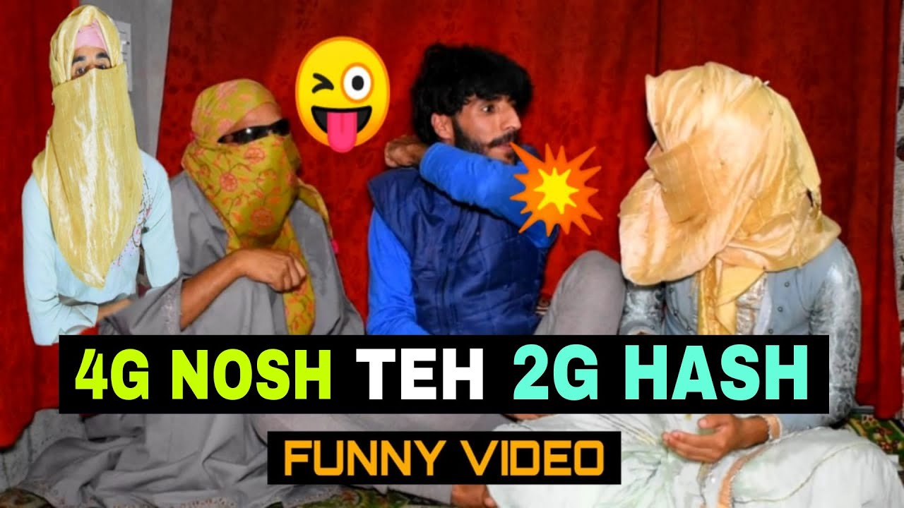 4G Nosh Teh 2G Hash Funny Video By Kashmiri Rounders - YouTube
