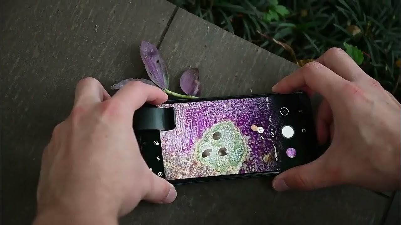 200X Magnification Microscope Lens for iPhone Samsung All Smartphones