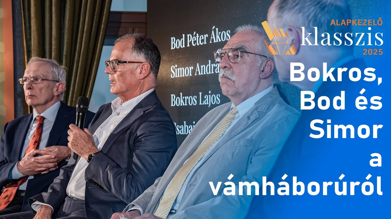 Bokros Lajos: Magyarországon államcsőd nem fenyeget – vita Bod Péter Ákossal és Simor Andrással