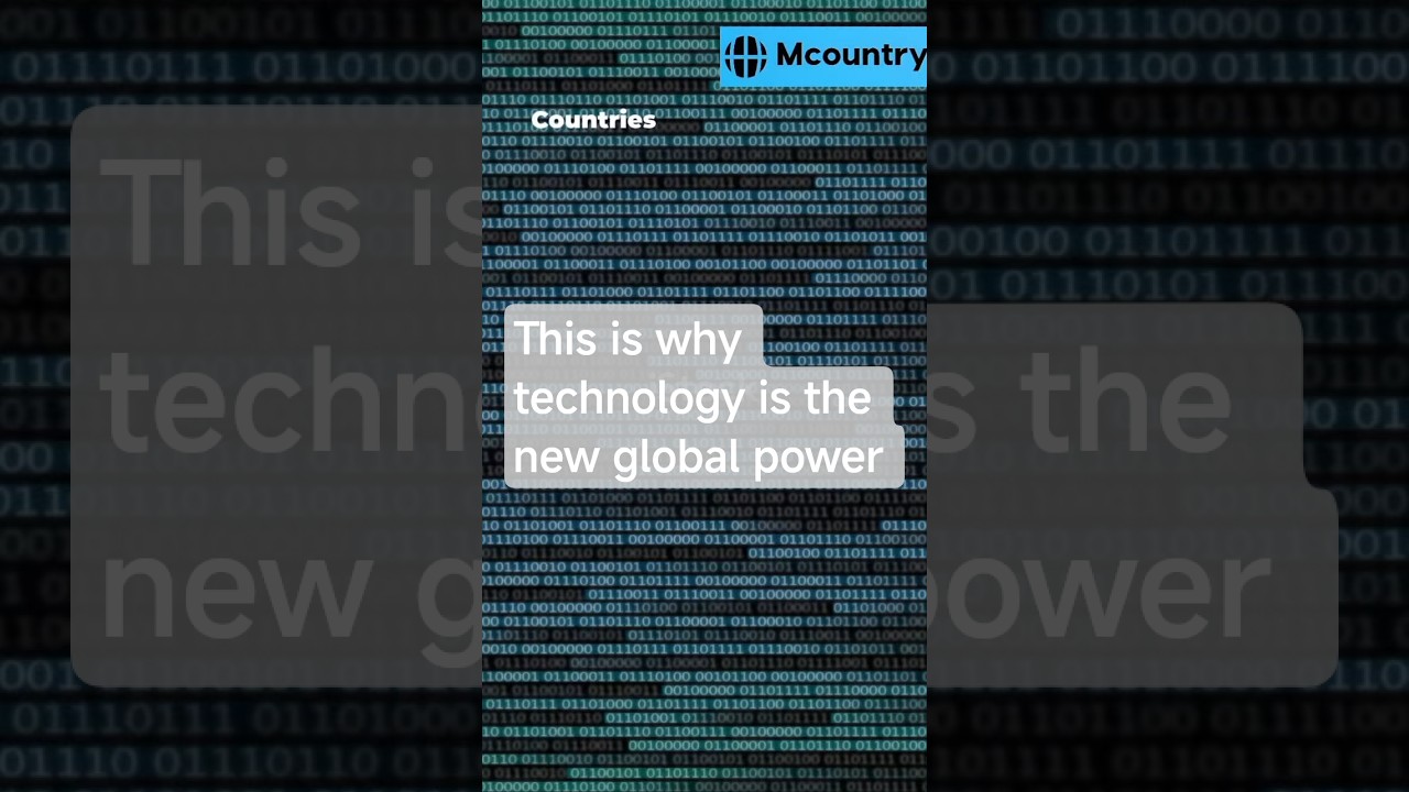 Why technology is the new global power? 