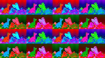 Super Simple Songs Roar Dinosaur Song Intro Logo Sponsored By Gamavision Cuspo Effect x16 | Combined