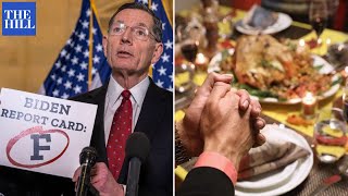 'The Most Expensive Thanksgiving Ever!' Barrasso Slams Biden Over Inflation