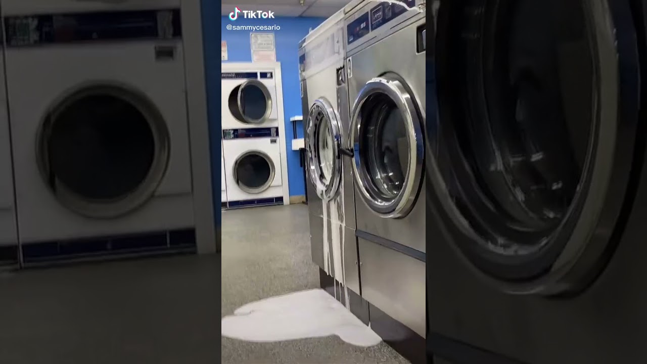 LaundryFail Washing Machine Too much Soap Oops YouTube
