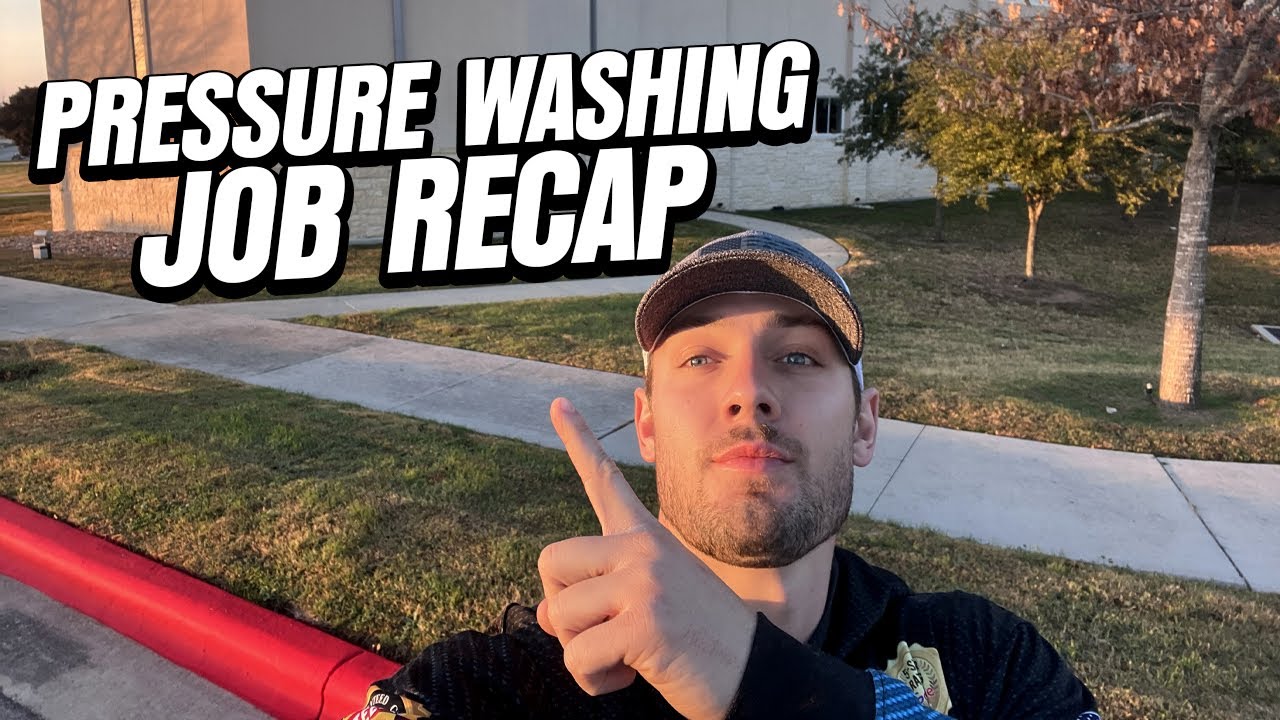 I MADE $3000 in 5 hours PRESSURE WASHING THIS CHURCH