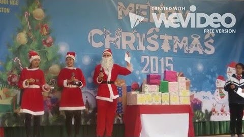 Merry Xmas to Trau Quy Secondary School!