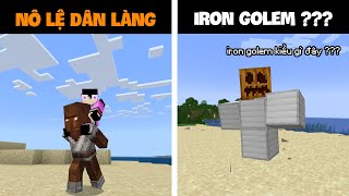 7 NGUYỀN RỦA Nhất Từng Xuất Hiện Trong Minecraft - Nô Lệ Dân Làng