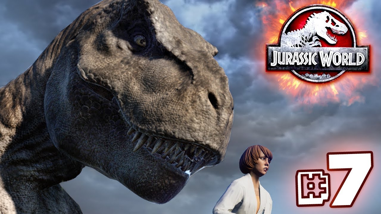sharknado 5 SHE WON'T LISTEN!!! - Jurassic World Evolution - JURASSIC MODE | Ep7 HD