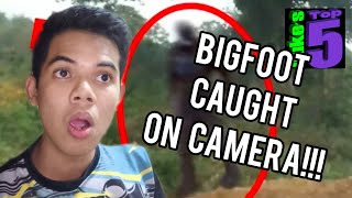 BiGFOOT Caught On Camera!!! | Nuke's Top 5 Scary (Bigfoot Edition) | Reaction