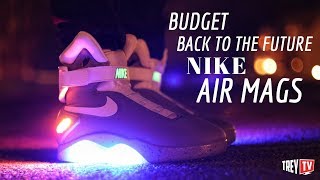 Back To The Future - Nike AIR MAG Replicas by HalloweenCostumes.Com- MODS Toe Slim & Rubber Decals