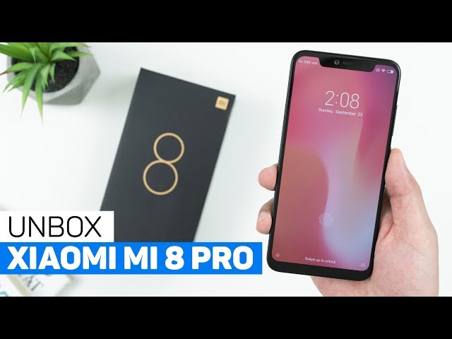 Mở hộp Xiaomi Mi 8 Pro: Mi 8 phiên bản có vân tay dưới màn hình