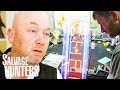 Carefully Cleaning & Rewiring A 1960s Neon Sign | Salvage Hunters