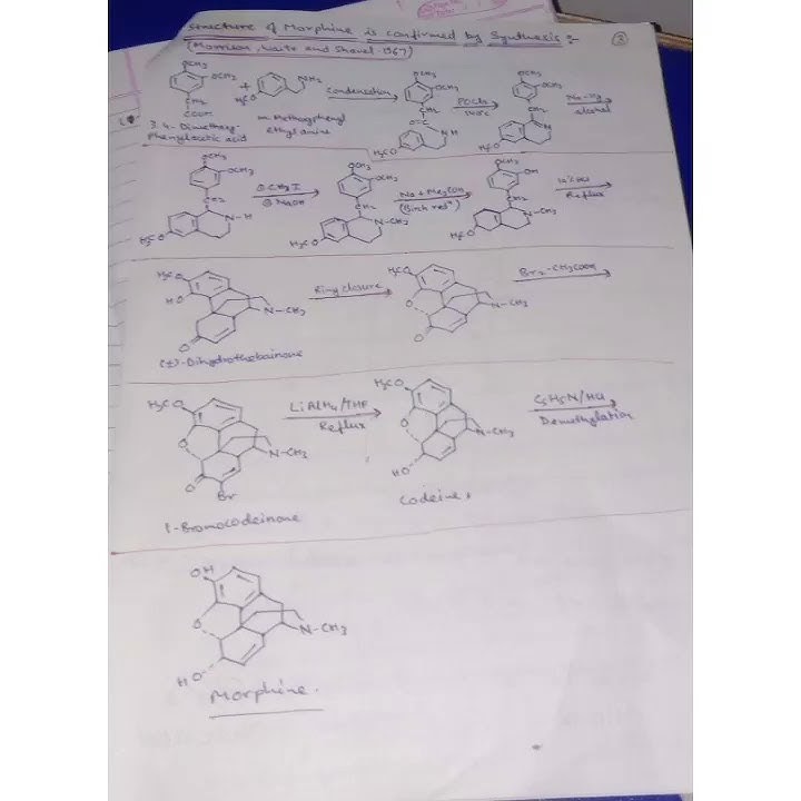 Download lagu Morphine,Structure and synthesis of morphine