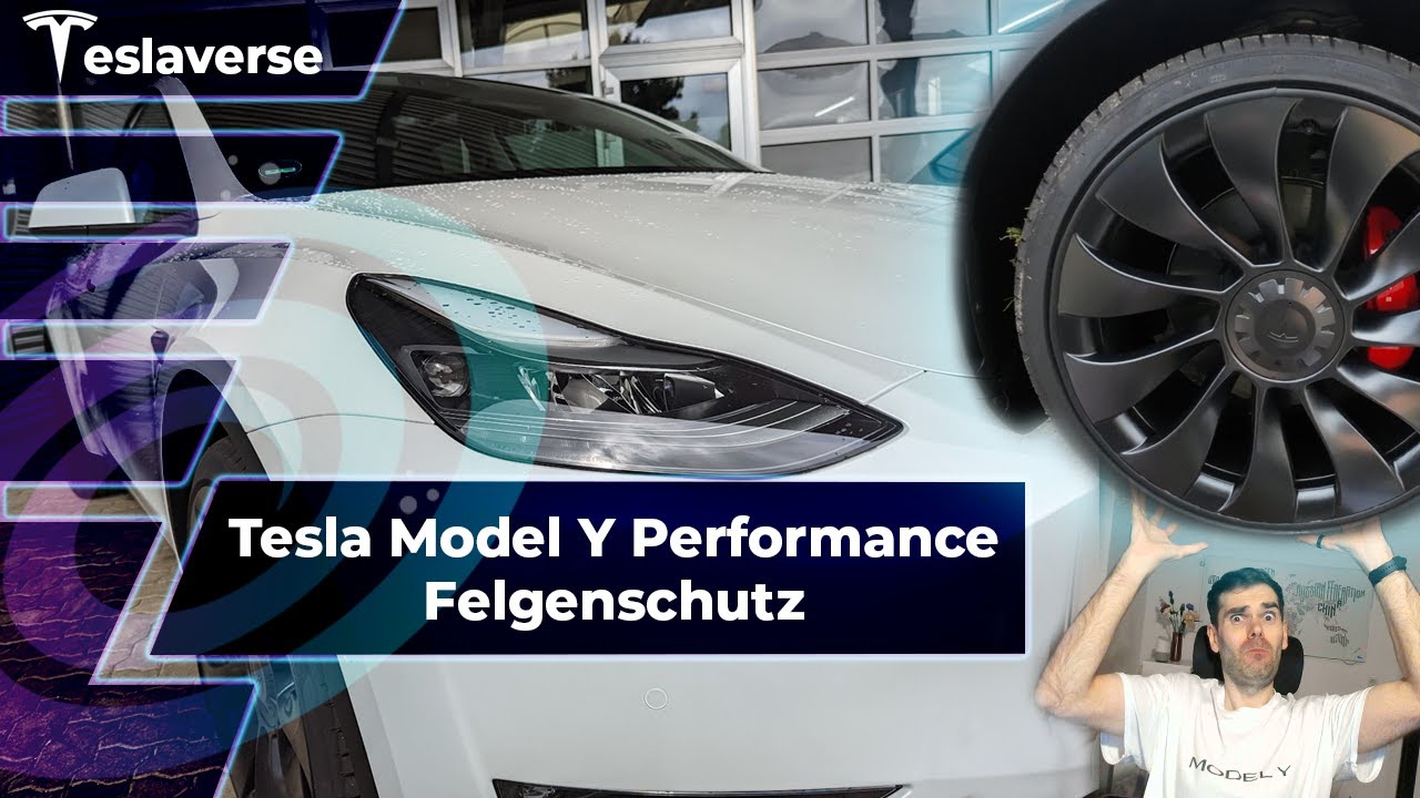 Tesla Model Y: Felgenschutz