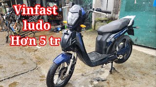 Selling off VinFast Ludo electric scooters at a price over 5 million VND cheaper | Thien Phat Ele...