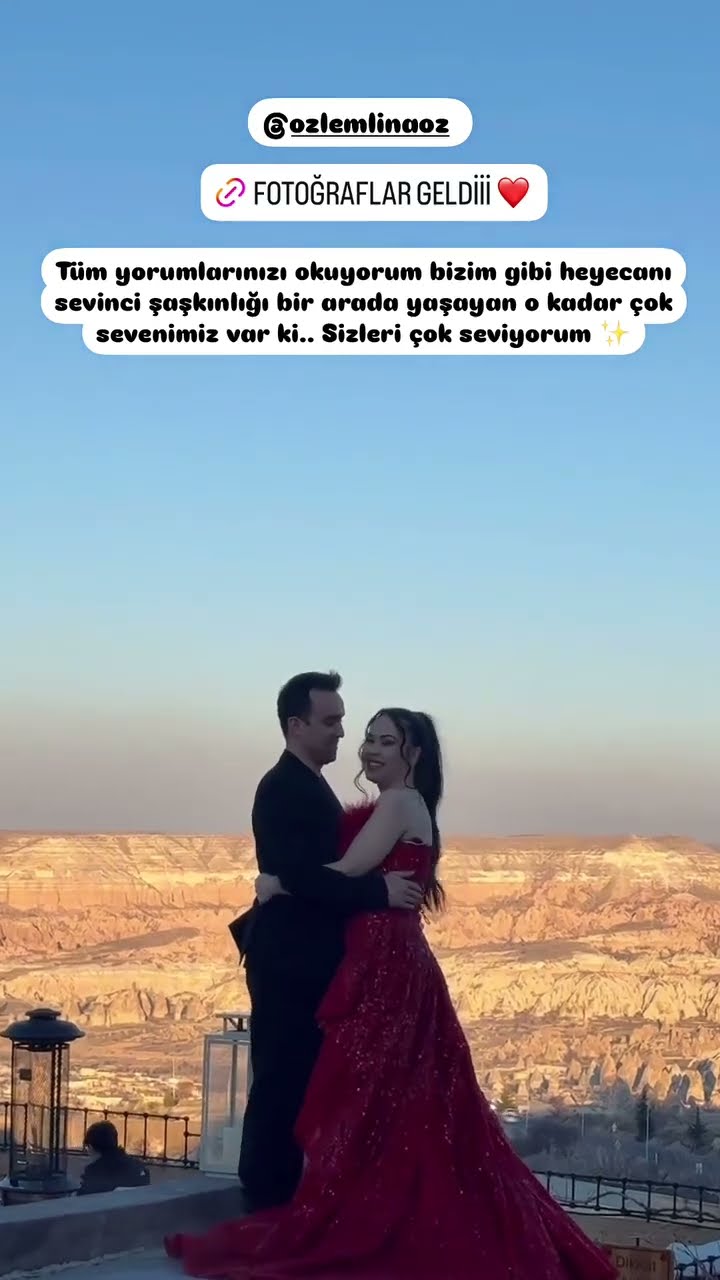 Fotoğraflar geldi ❤️@özlemlinaoz