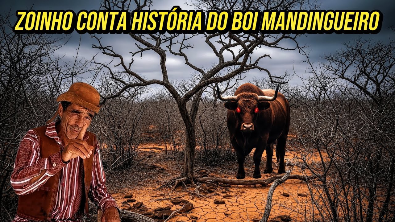 HISTÓRIA DO BOI MANDINGUEIRO, ZOINHO CONTA AS COISAS ESTRANHAS QUE VIU CORRENDO ATRÁS DESSE BOI