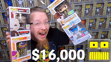 102 Funko Pops Worth $161 Each ($16,000 Funko Pop Collection Tour)