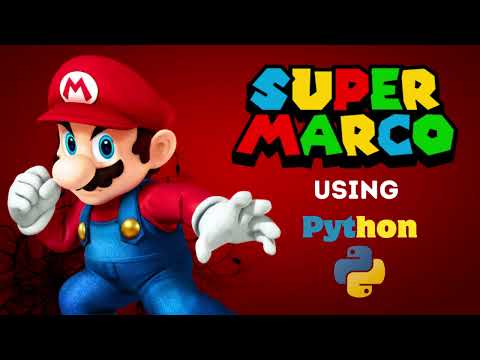 Super Mario game using Python