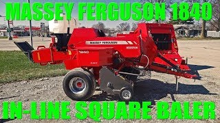 Massey Ferguson 1840 InLine Small Square Baler