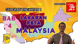 Geografi  Tingkatan 1 Bab 4 | LAKARAN PETA MALAYSIA