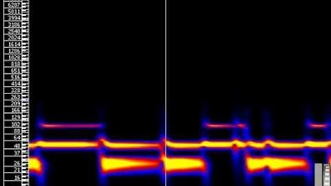 Análisis de bajas frecuencias (con audio) -Sonic Visualiser 2.0-