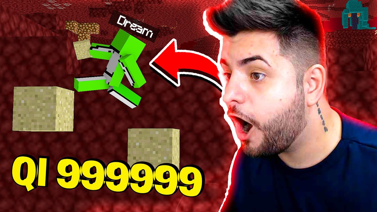 😱 REAGINDO ao DREAM sendo DESTRUÍDO (Melhor Jogador de Minecraft