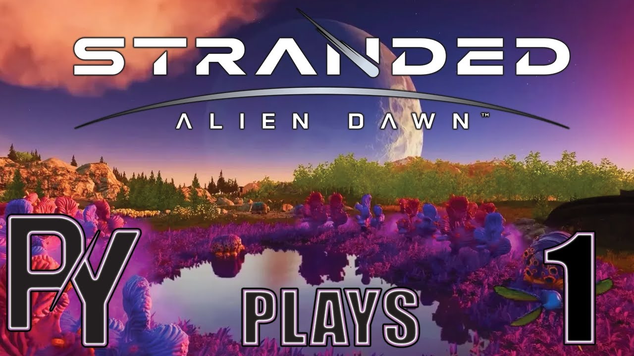 Noob avoiding the Murder Mantises ... Mantisi? - ProYo Plays Stranded: Alien Dawn Ep1