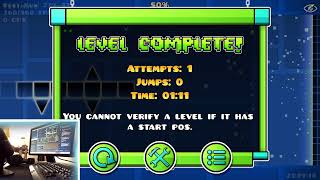 I GOT MY PILOTS LICENCE
Turn your videos into live streams with https://restream.io
(For Piano Woman)
Verifying Piano Woman 93% (Go at 54)
Please let me know if this is rate worthy :D
Frame timing: 2 frames on 60 (12 frames on 360)
Level difficulty: (possibly) low extended I GOT MY PILOTS LICENCE