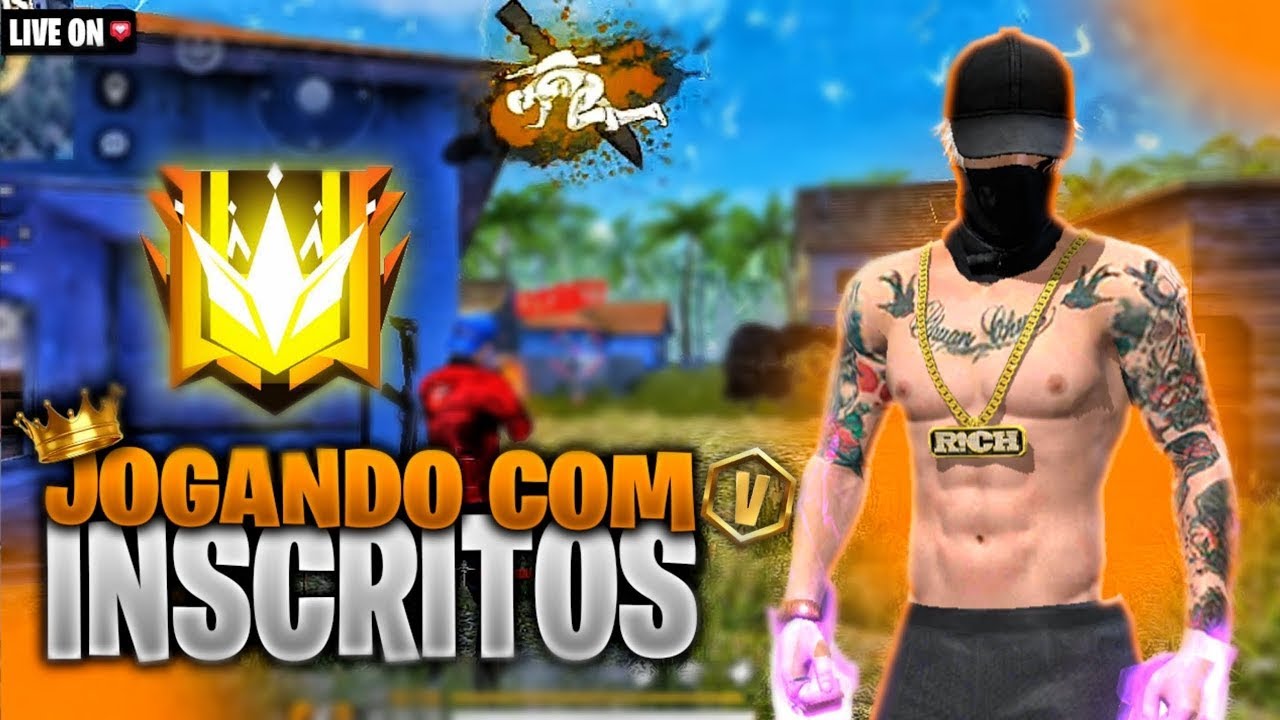 👑 FREEFIRE AO VIVO 🥇 X1 DOS CRIA AO VIVO🥇 FF LIVE 🥇 JOGANDO COM  INSCRITOS 🥇4X4 6X6🥇SALA PREMIADA🏆 