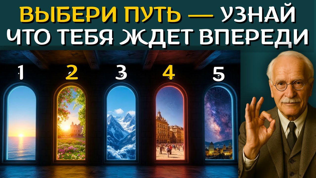Тест Юнга. ЧТО ВАС ЖДЕТ ВПЕРЕДИ? ВАШ ВЗГЛЯД НА ЖИЗНЬ.