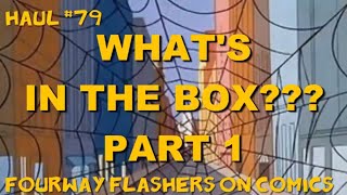 FWF Comic Haul #79 - Whats In the Box (Hint, its Comic Books!) Part 1