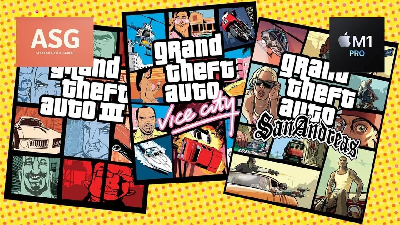 GTA Trilogy Definitive Edition Crossover 24 GPTK 2 MACBOOK M1 PRO