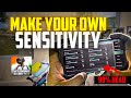 How to make own pubg bgmi sensitivity  best bgmi pubg sensitivity latest  samar playz