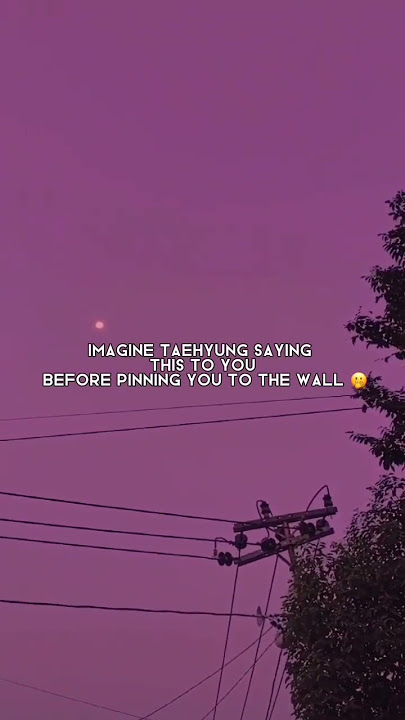 you gon' call me papi 🌚 #taehyung #imagination #bts #kpop