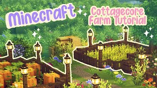 Aesthetic Farm Tutorial Minecraft 🍓🌿✨ Fairy Fairytail Cottagecore Fairytale Design 🌷 Kelpie The Fox