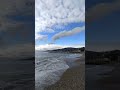 Сочи. Адлер. Чёрное море. Пляж. Южный 2. Октябрь 2023.