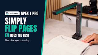No Cutting. No Damage. Just Flip. | CamScanner Apex 1 Pro Review screenshot 4