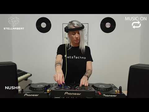 Nusha | Techno set | MUSIC: ON