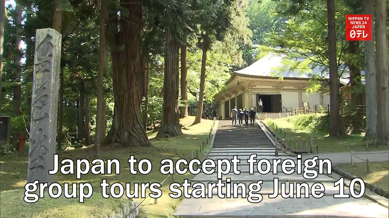 Japan To Accept Foreign Group Tours Starting June 10