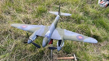 DH Mosquito initial trimming flights.